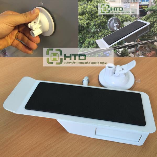 kệ bày giày gắn lên kính