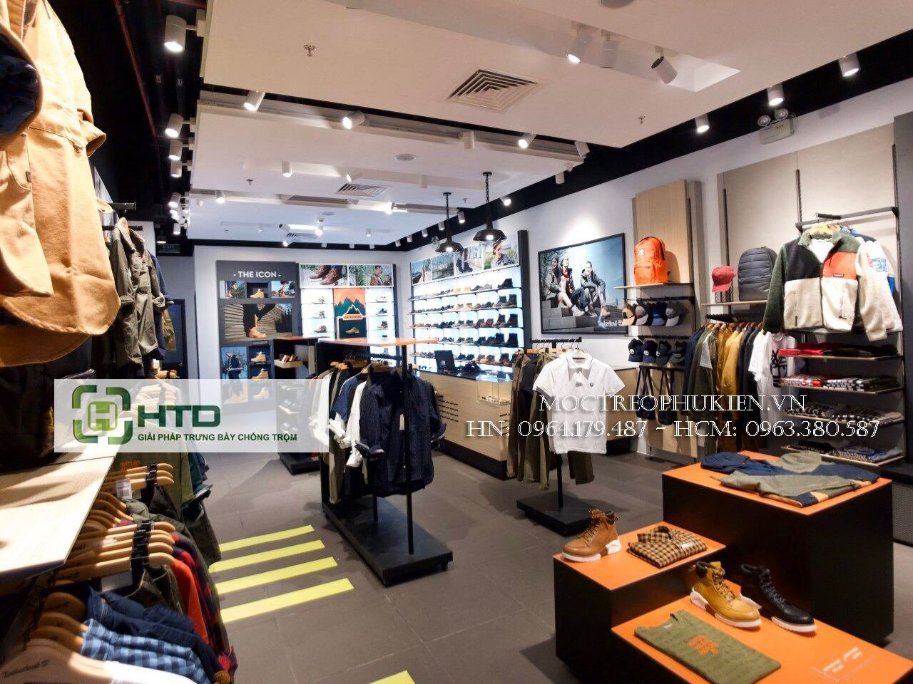 thanh ray gắn tường