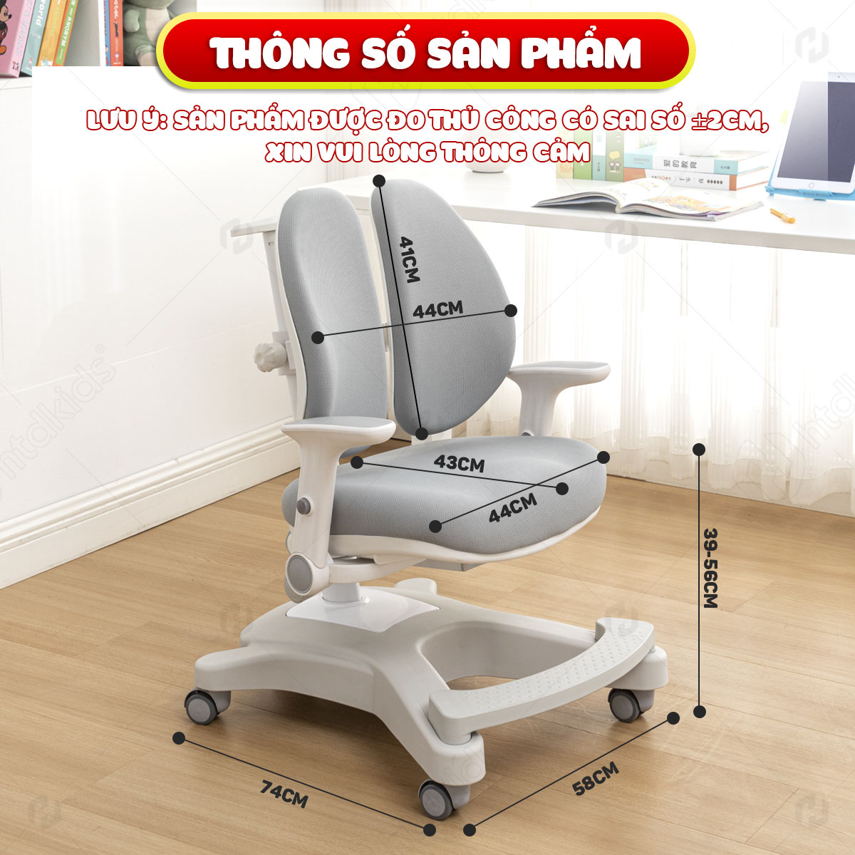 ghế chống gù lưng CM808