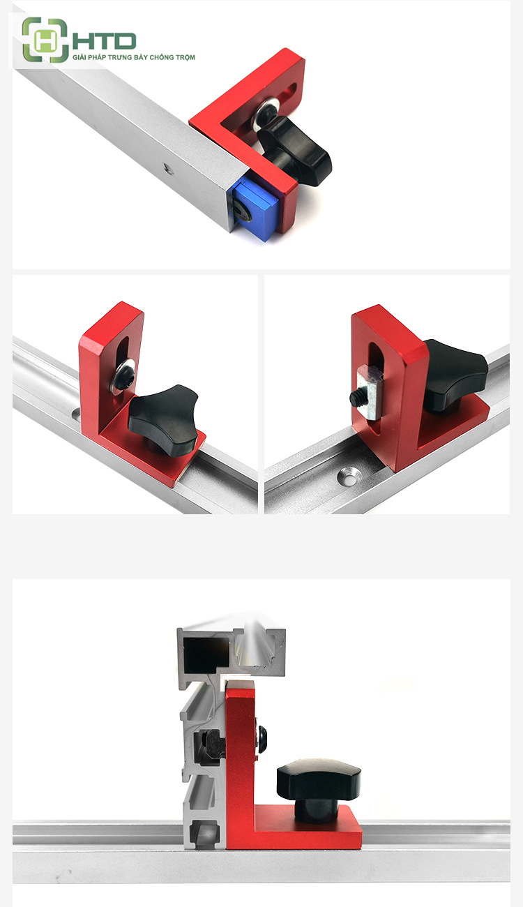 chân đế cố định trượt