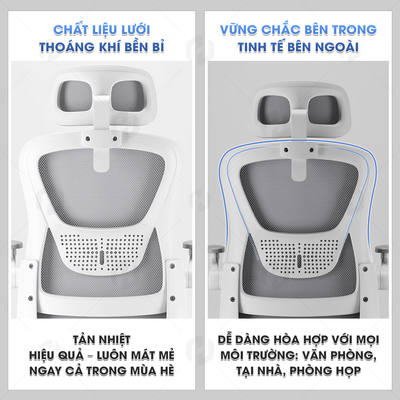 Ghế công thái học HTD-588