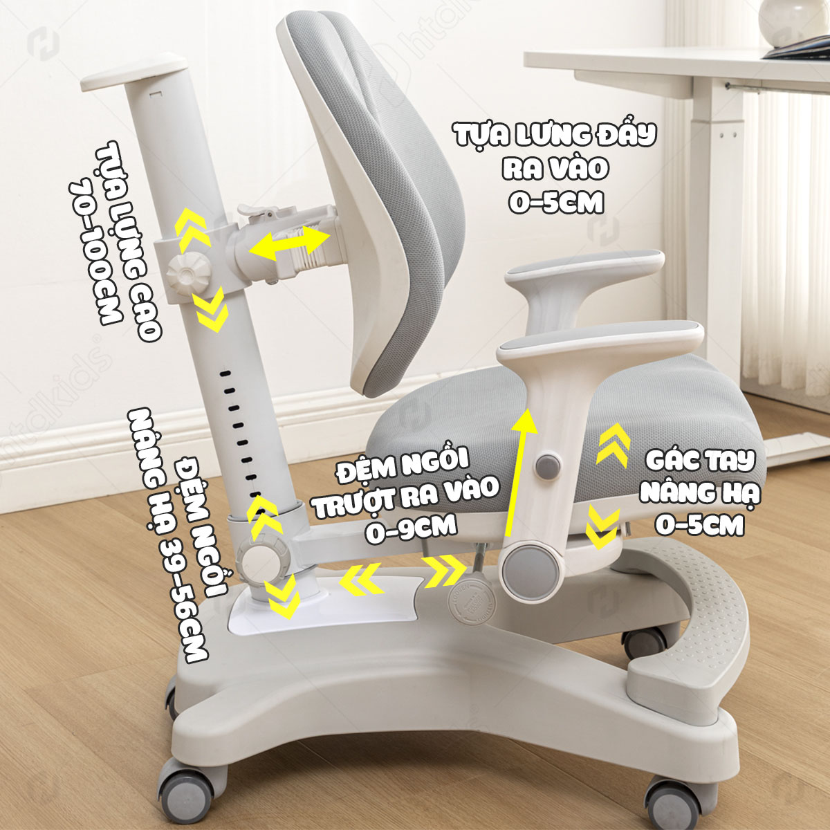 ghế chống gù lưng CM808
