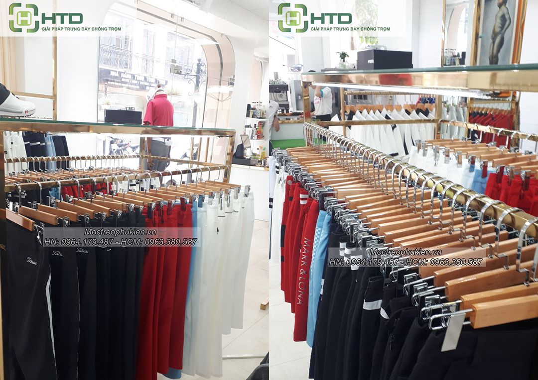 móc gỗ treo quần áo
