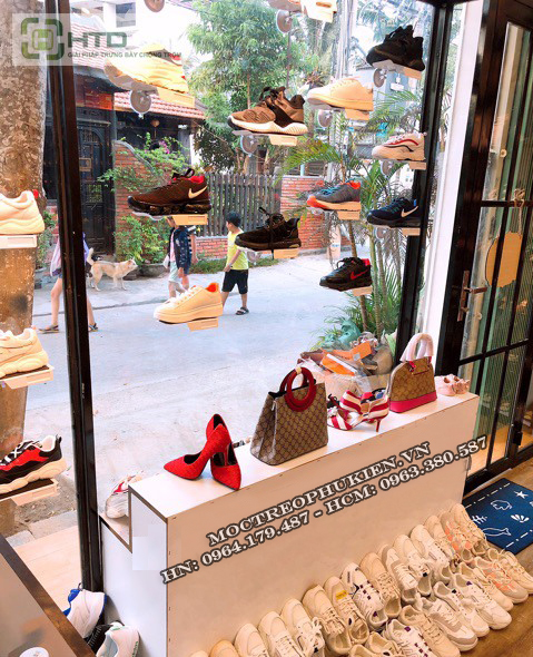kệ trưng bày giày