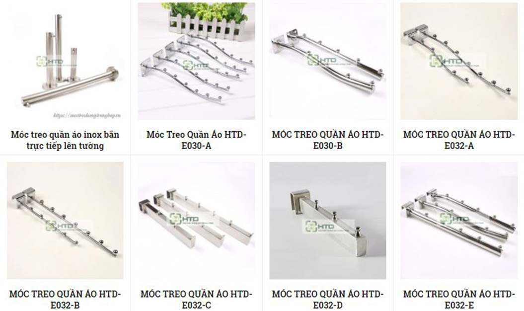 thanh treo quần áo