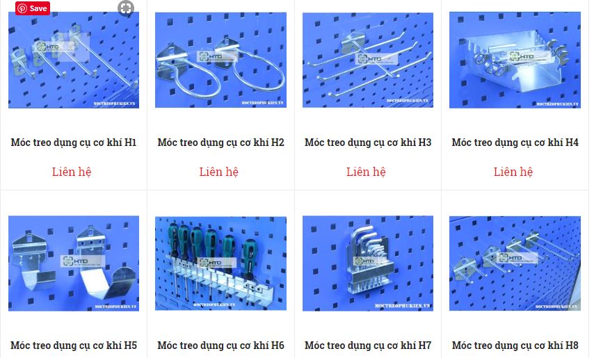 móc treo dụng cụ cơ khí