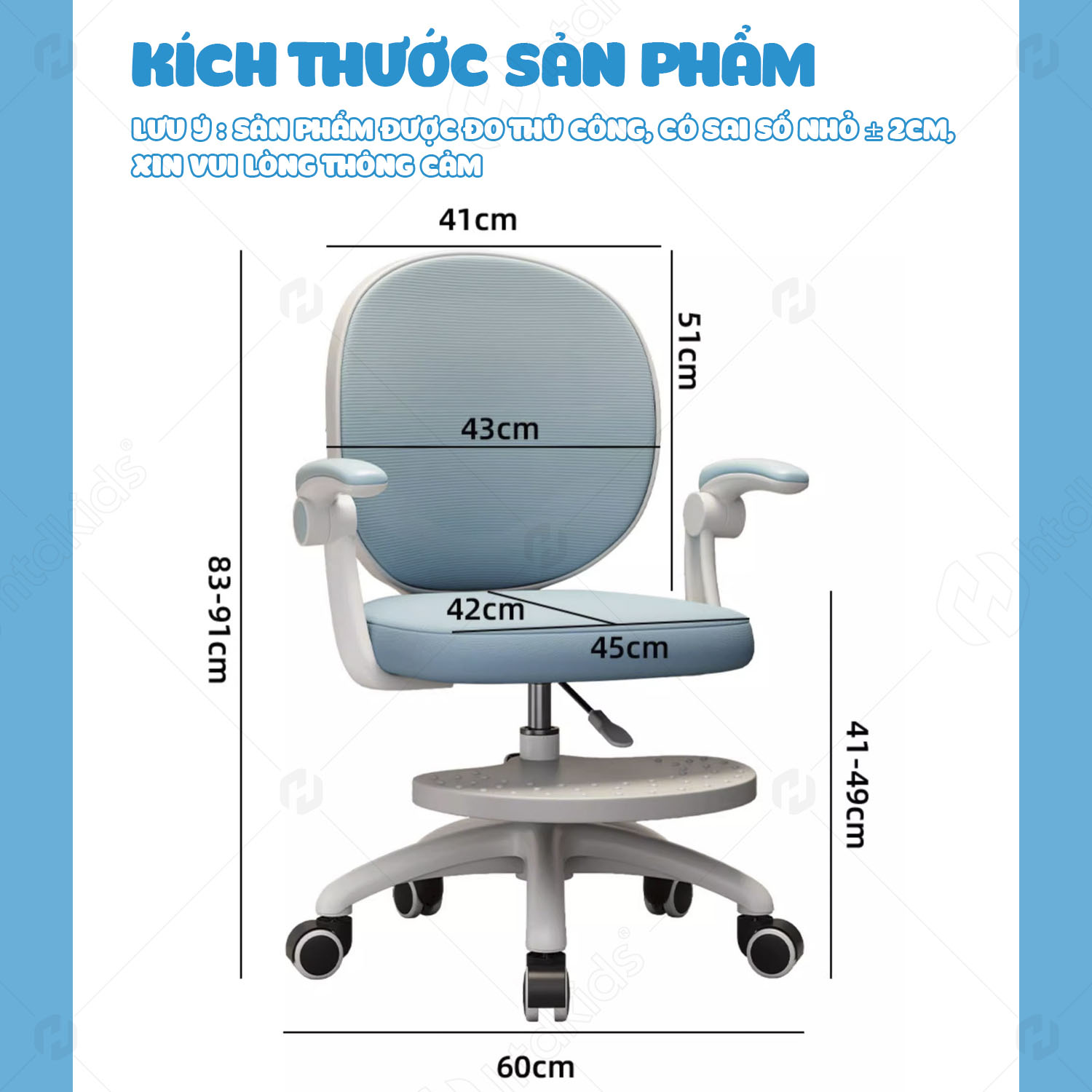 ghế học sinh tăng giảm chiều cao NTL10