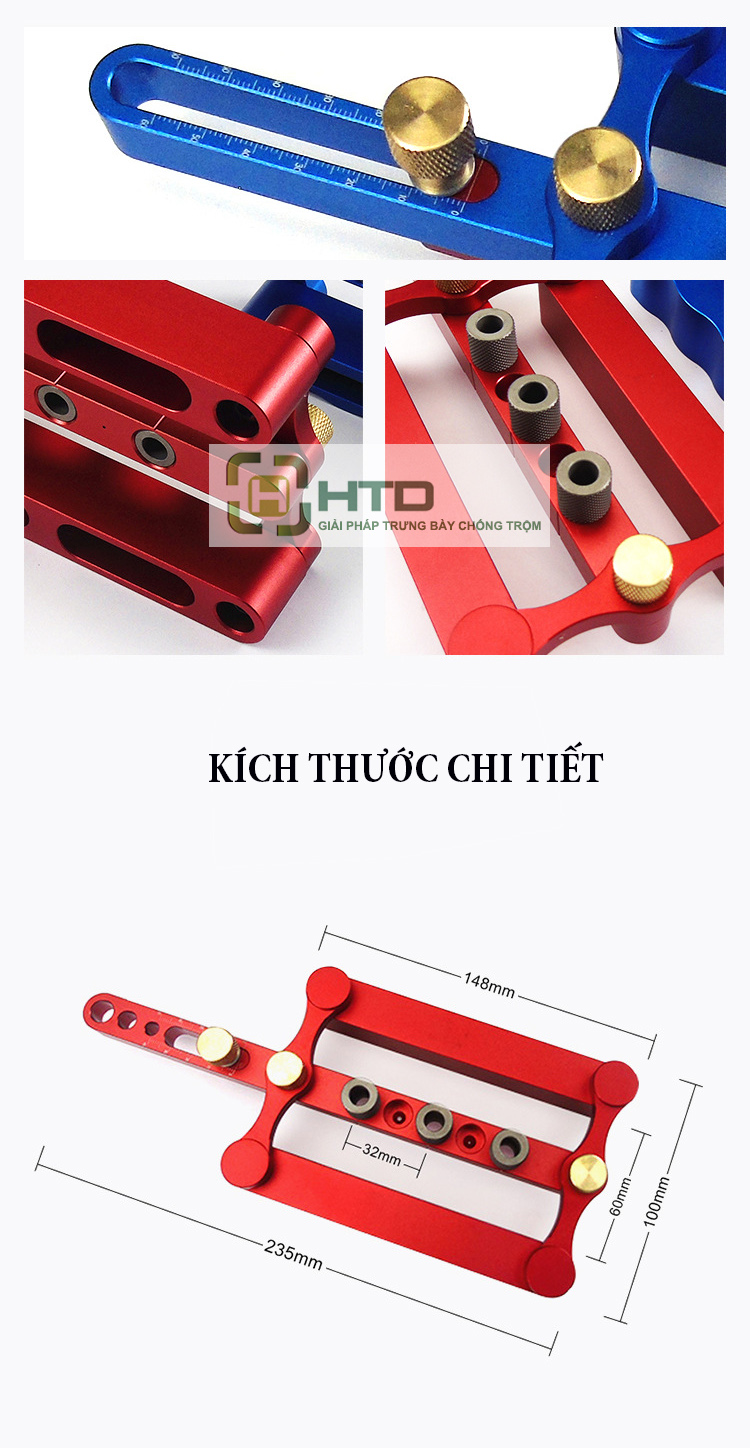 Dụng cụ đục lỗ ,định vị lỗ khoan - gia công vật liệu gỗ