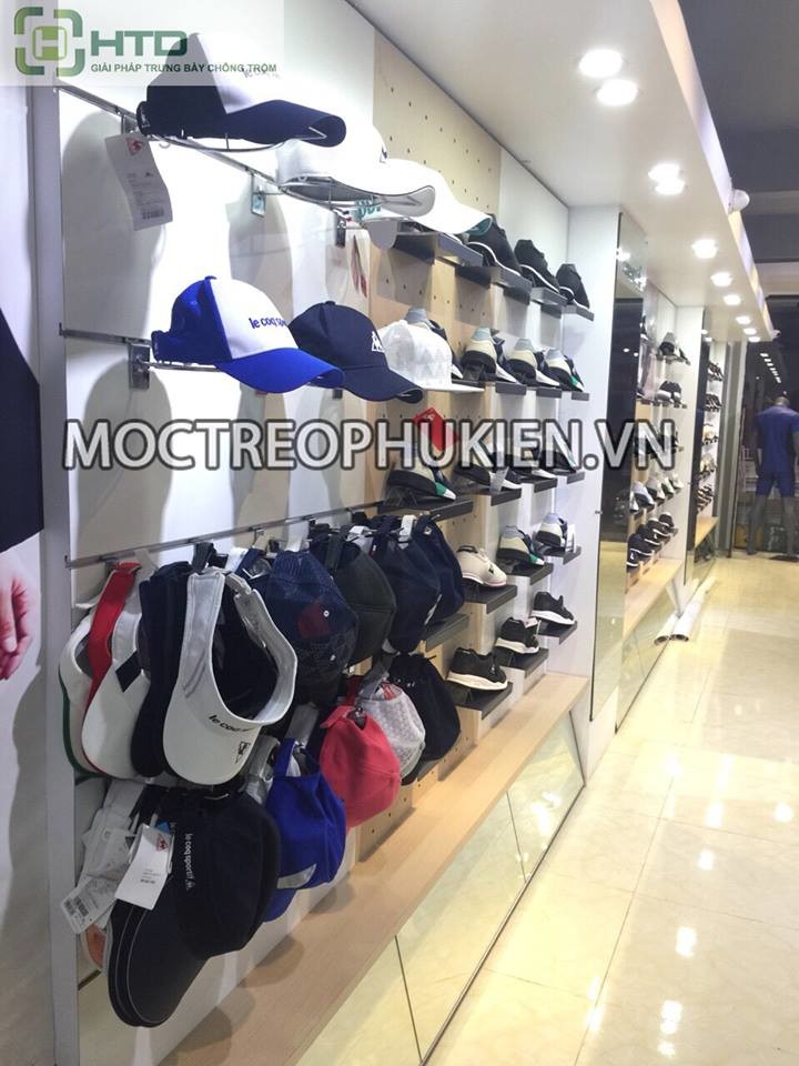 móc treo mũ nón shop thời trang