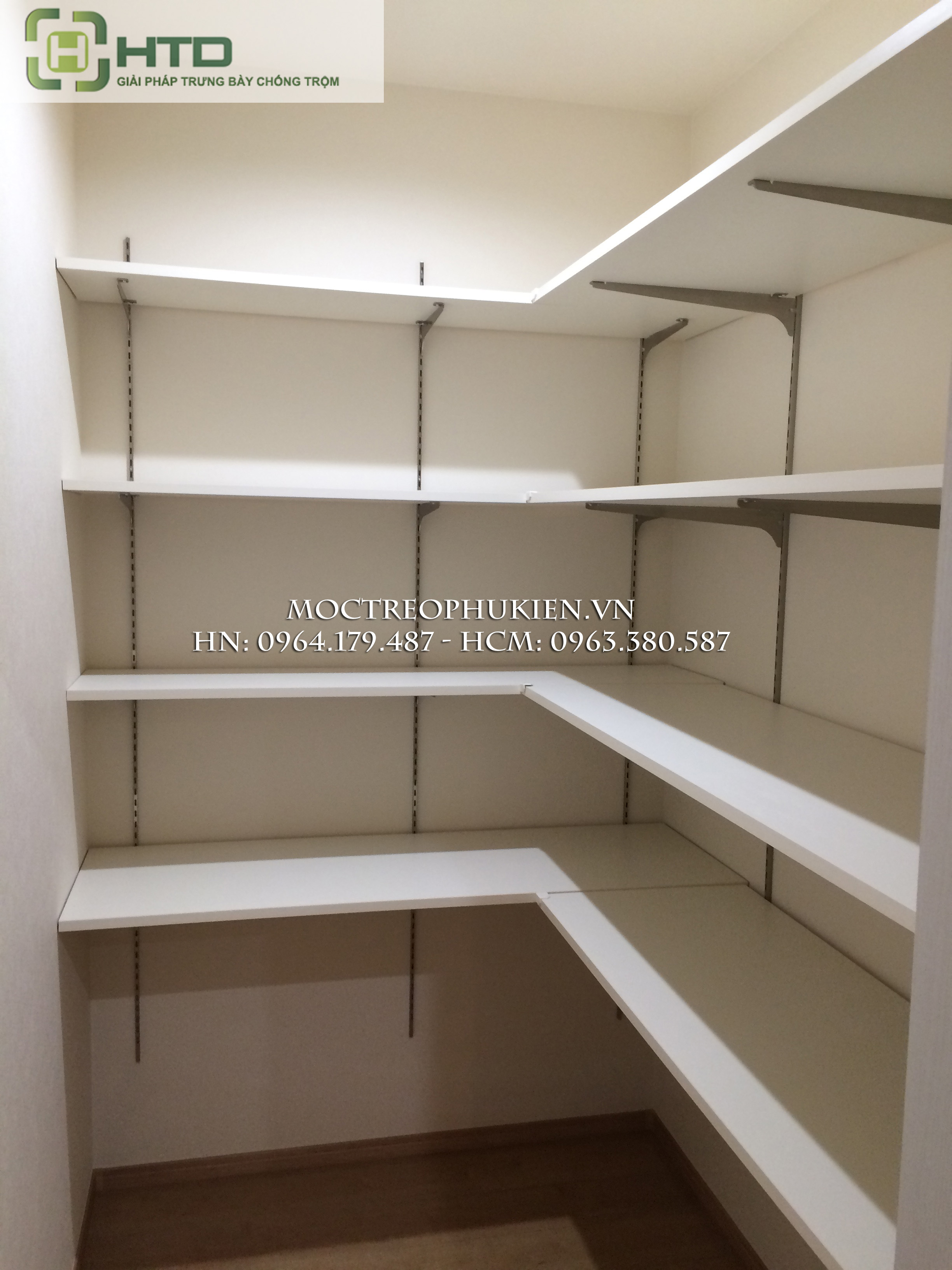 thanh ray gắn tường