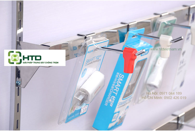 móc treo phụ kiện cài thanh inox