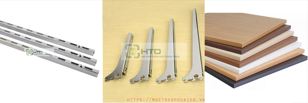 thanh ray gắn tường