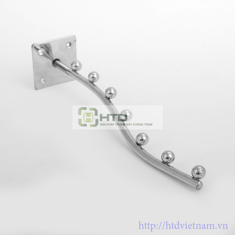 móc treo quần áo Móc Treo Quần Áo inox bắn trực tiếp vào tường