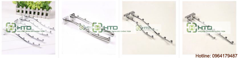 móc kim loại treo quần áo