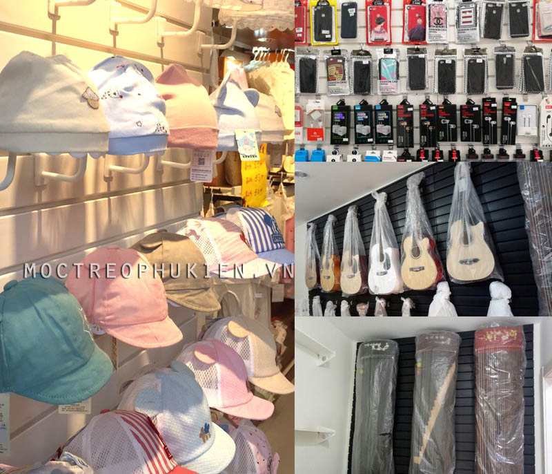 tấm slatwall trang trí