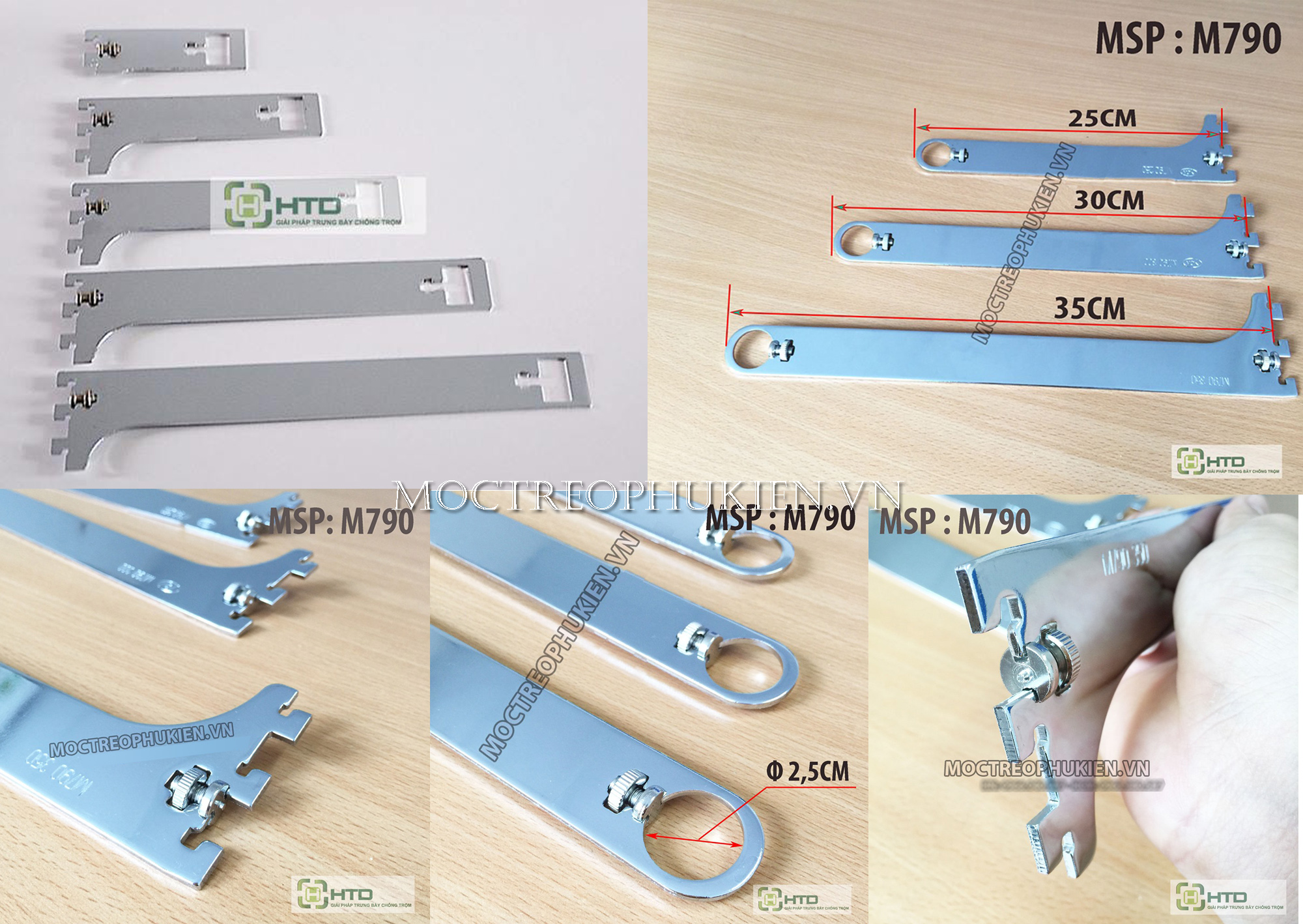 tay đỡ ống tròn