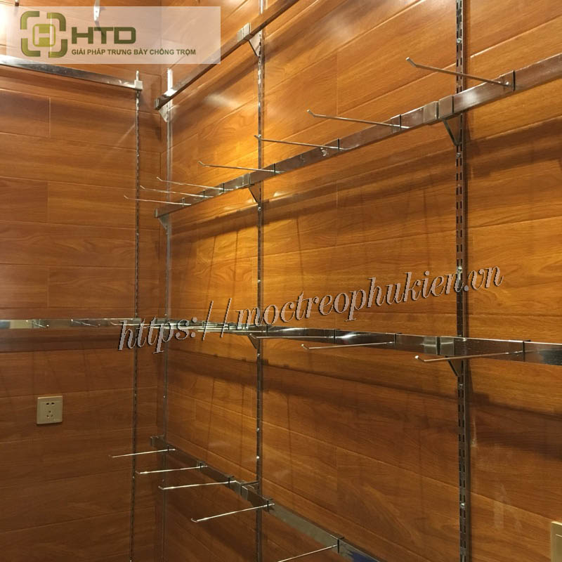 thanh ray đôi gắn tường