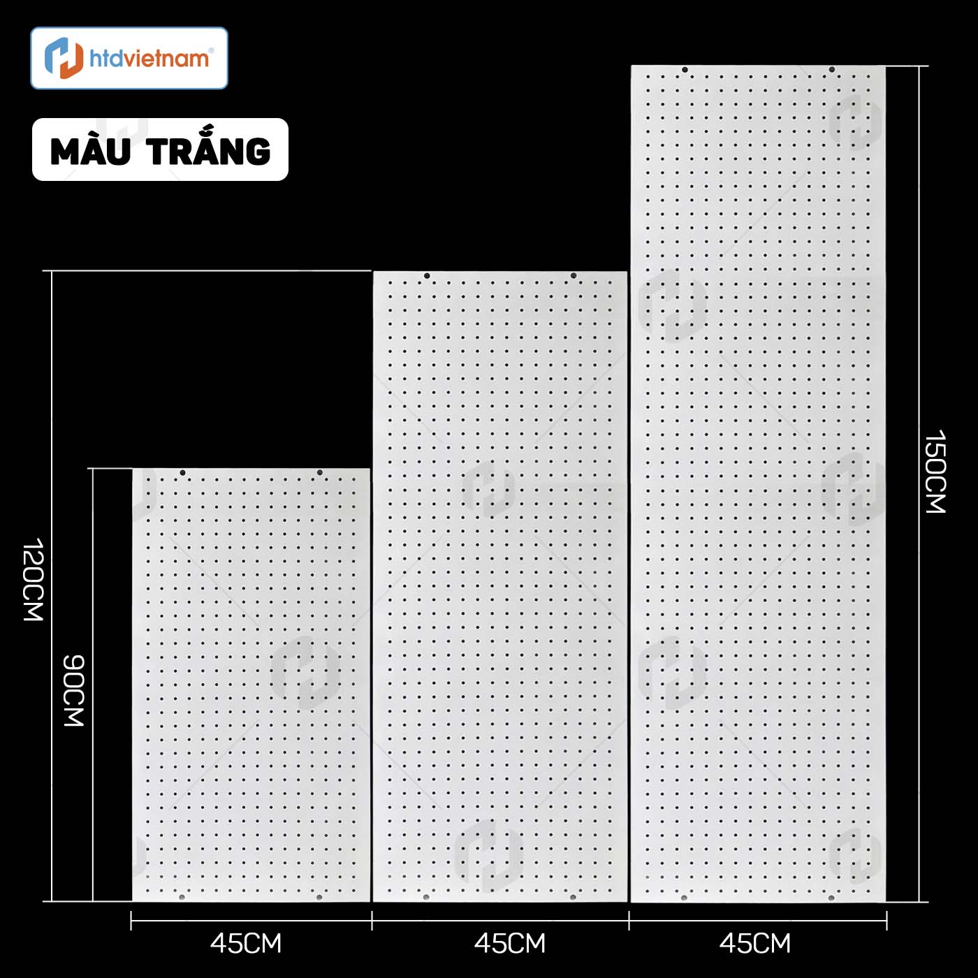 Tấm thép đục lỗ treo dụng cụ