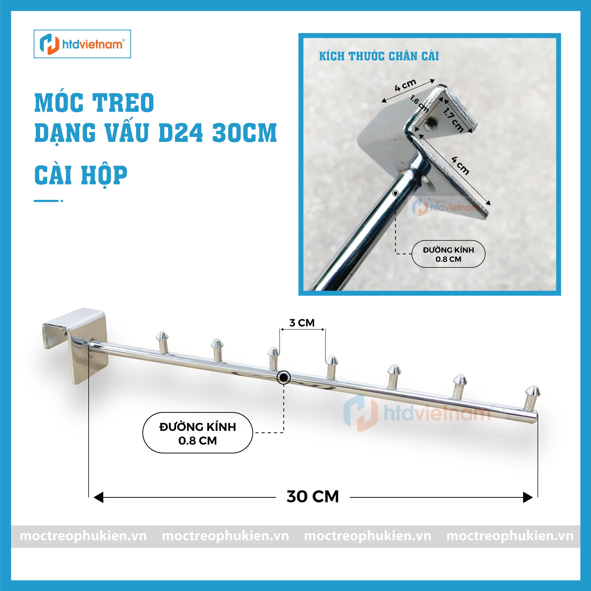 móc treo quần áo