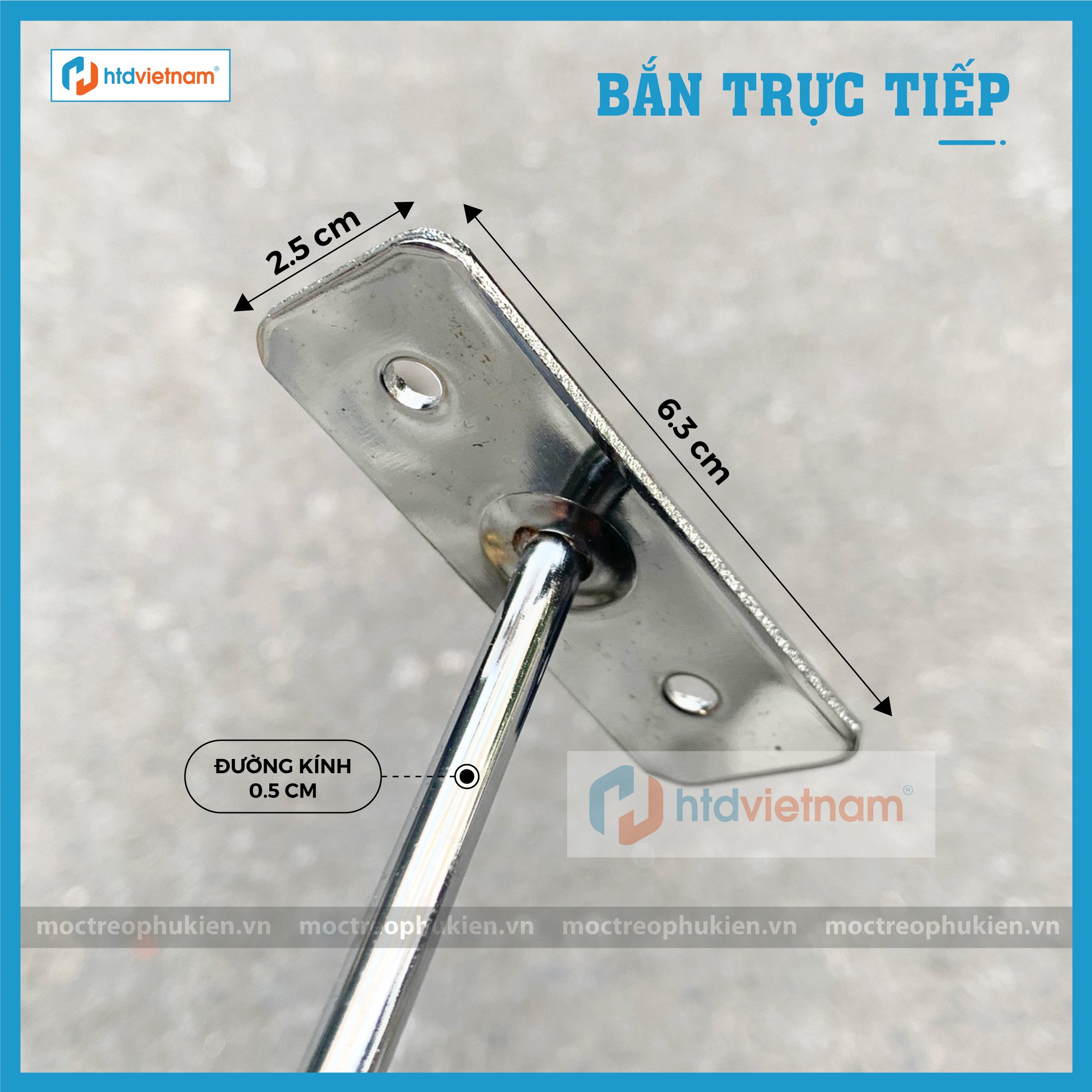 chân cài phụ kiện