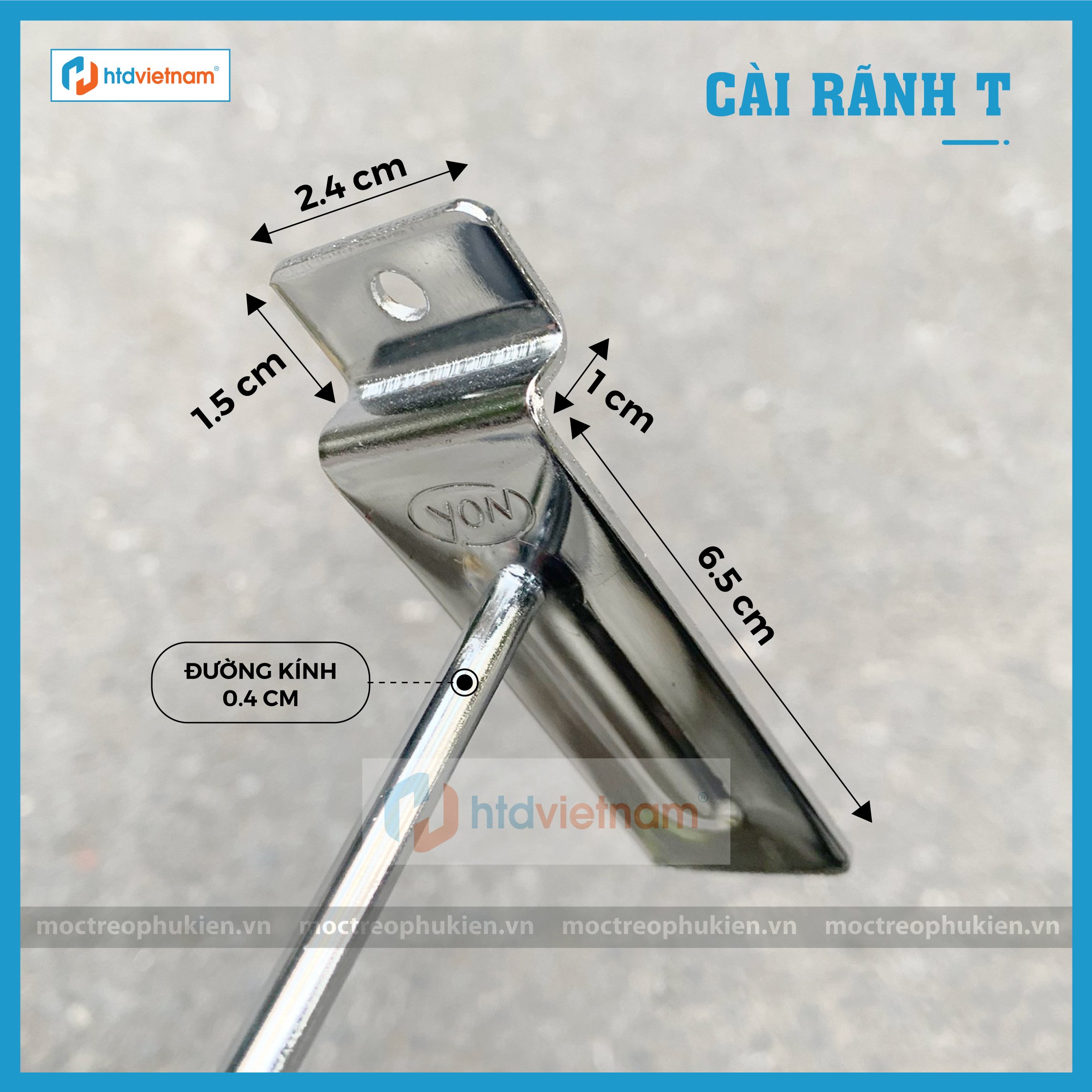 chân cài phụ kiện