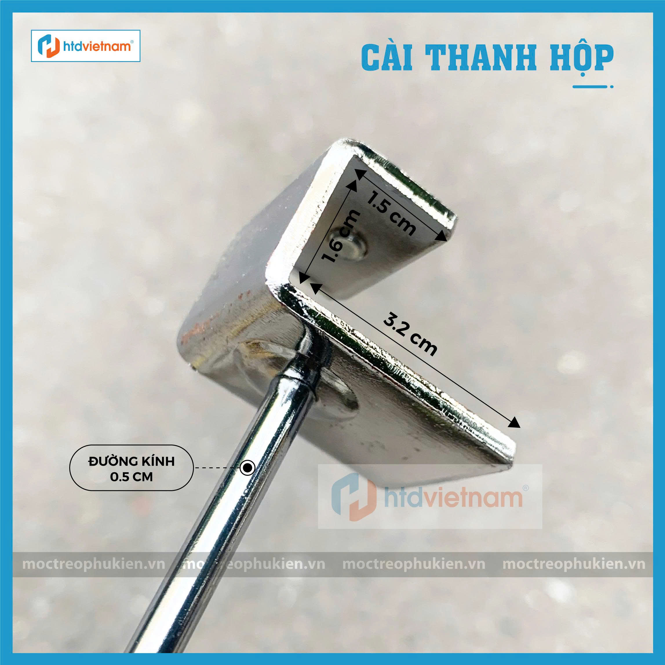 chân cài phụ kiện