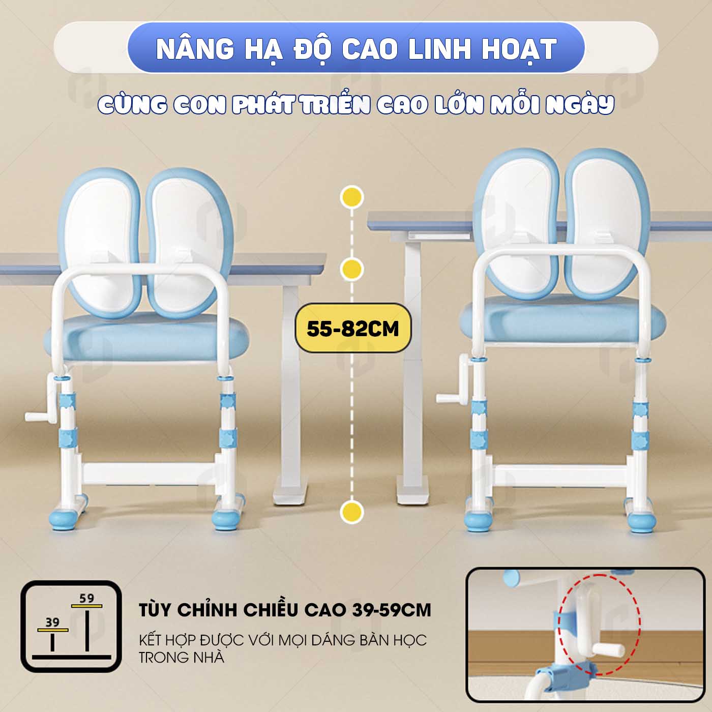 bộ bàn học T16+