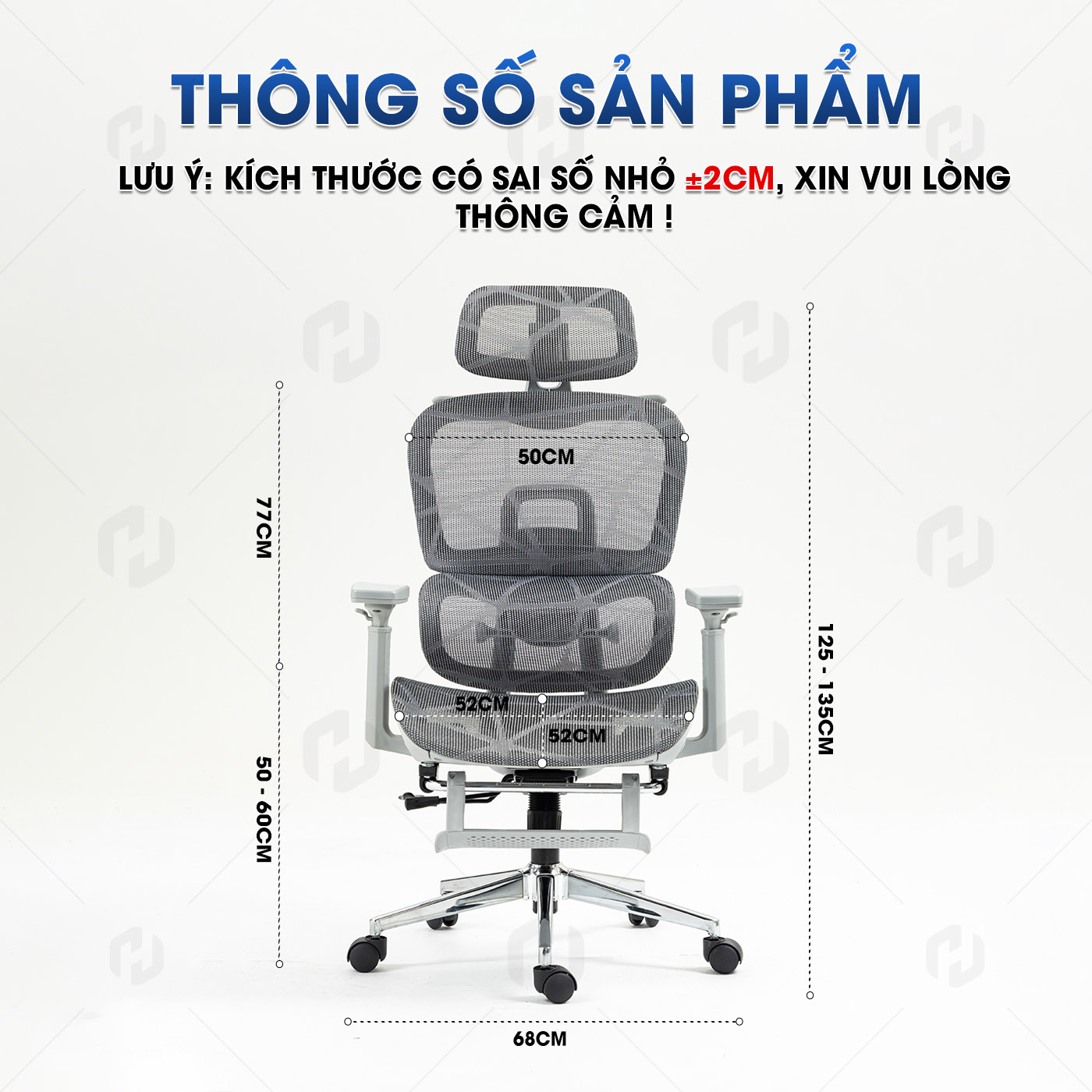 Ghế công thái học LS-900