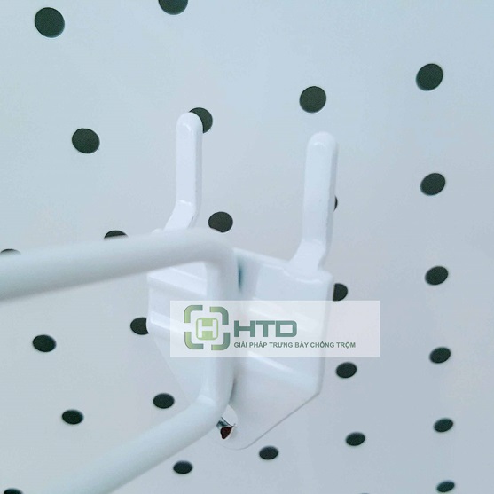 Móc treo đôi gắn vào tấm lỗ