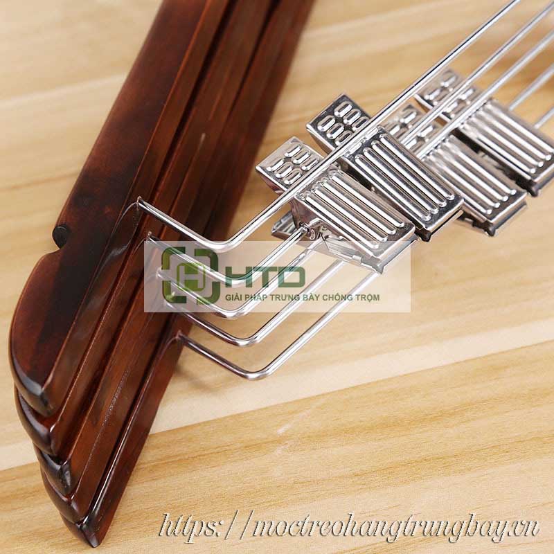 Móc gỗ treo quần áo