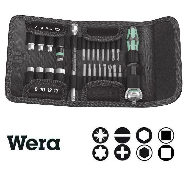 Bộ đầu bits Wera, 1/4 inch 26 chi tiết, bộ Wera 05051045001, bộ dụng cụ Wera Germany