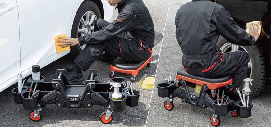 Ghế ngồi sửa chữa, xe ngồi sửa chữa, KTC AYSC-40, hàng nhập khẩu