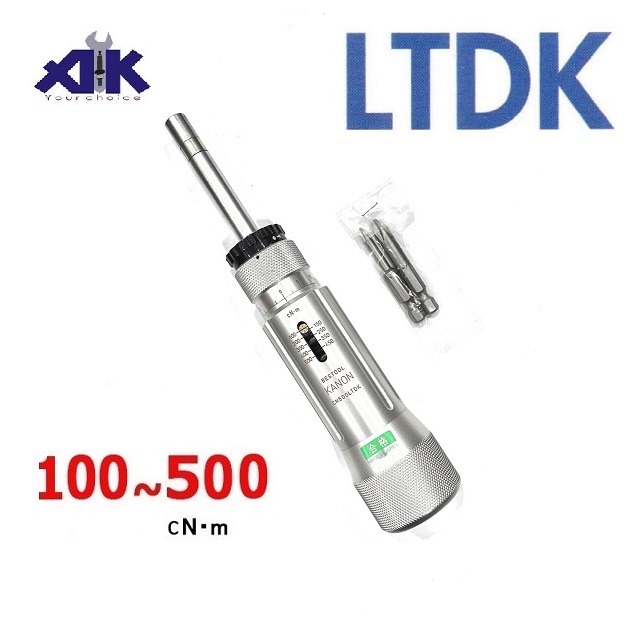 Tô vít xiết lực, bit 6.35mm, Kanon CN500LTDK, tô vít lực Kanon Nhật