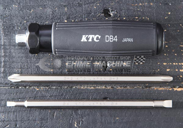 Tô vít 2 đầu 4 cạnh 2 cạnh, tô vít đảo đầu, tô vít nhiều đầu, bộ tô vít nhiều đầu, KTC DB4, DB4,