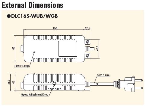 Bộ chuyển đổi điện Delvo, DLC16S Delvo, Delvo DLC16S-WGB