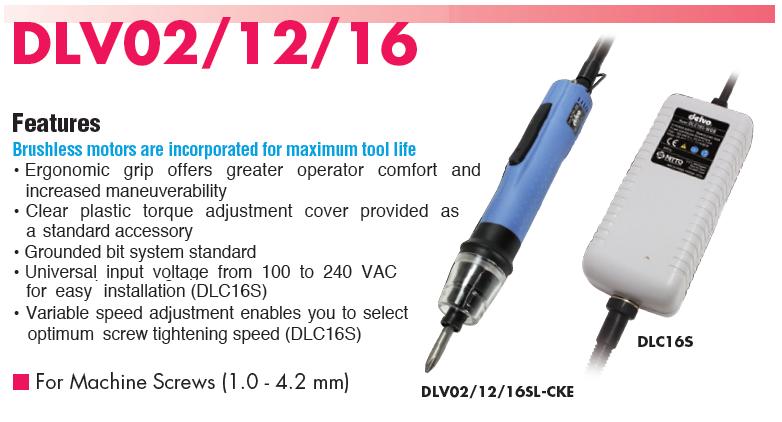Tô vít Delvo của Nitto, Delvo Nhât bản, tô vít điện Delvo, DLV12SL-CKE