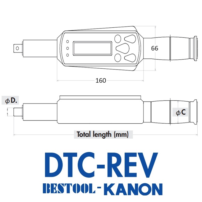 Thông số cần siết lực, Kanon DTC-REV