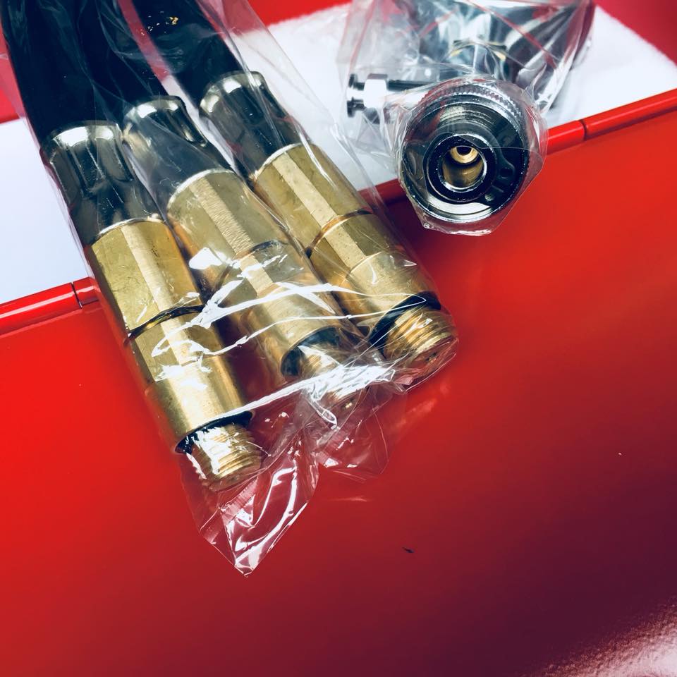 Đầu nối ren bugi, ren cỡ 10, 12, 14mm, đầu đo áp suất