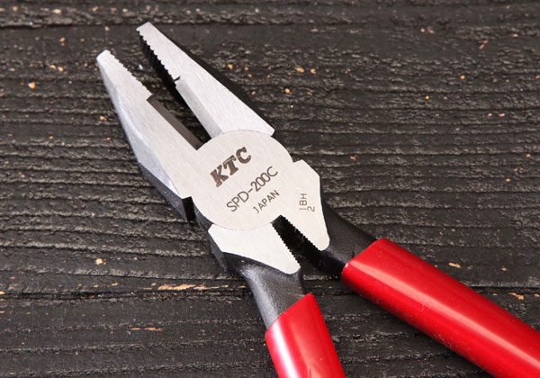 Kìm mỏ cắt KTC, kìm cơ khí, kìm răng, kìm mỏ thẳng, SPD-200C