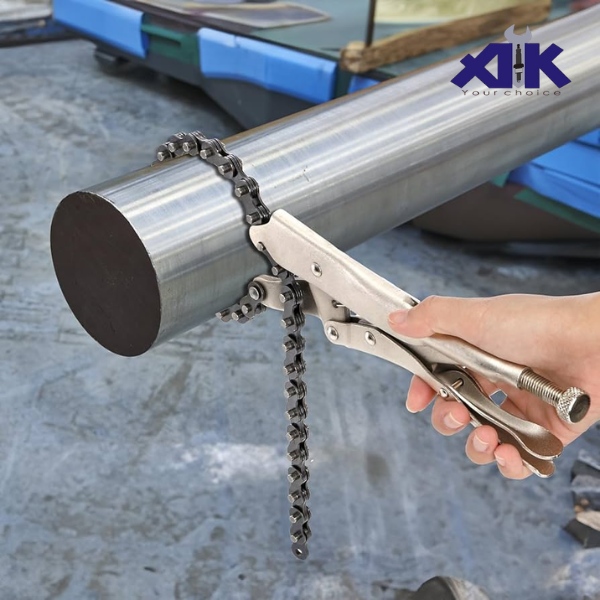 Ứng dụng thực tế của kìm bấm chết dây xích KTC 510R