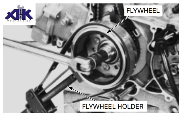 Vam tháo vô lăng điện, Kowa 07725-004001, vam tháo mâm điện xe máy, xưởng Honda