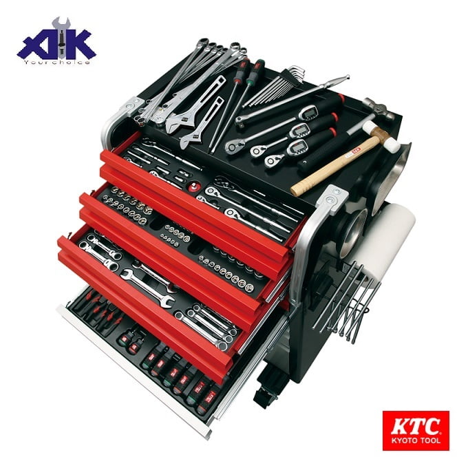 Bộ dụng cụ KTC, KTC SK8031EX, bộ dụng cụ 212 chi tiết, 