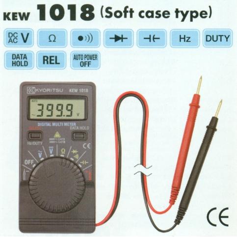Đồng hồ đo điện Kyoritsu K1018, Kyoritsu K1018, đo điện vạn năng