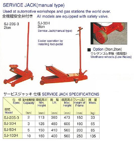 Kích cá sấu, kích Masada, kích thủy lực Masada, Masada SJ-50H, kích 5 tấn