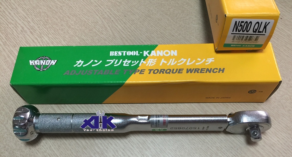 Cờ lê lực Kanon, Kanon N500QLK, cần xiết lực Kanon, cần xiết lực nhập khẩu từ Kanon Nhật