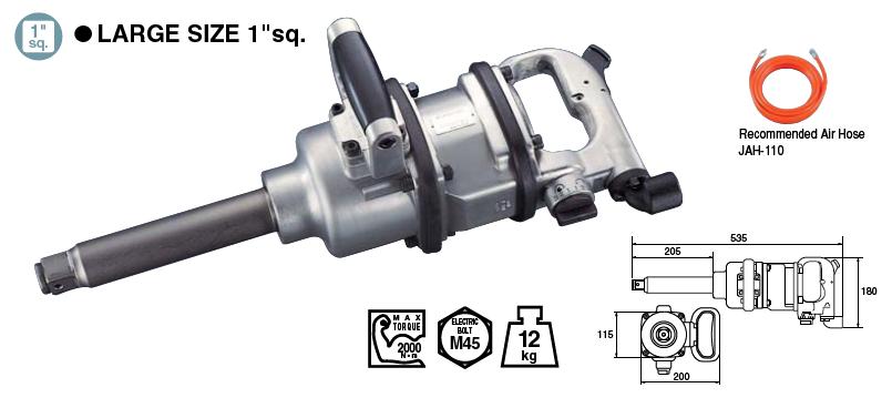 Súng 1 inch, súng vặn bu lông, súng xiết bu lông, KTC JAP885