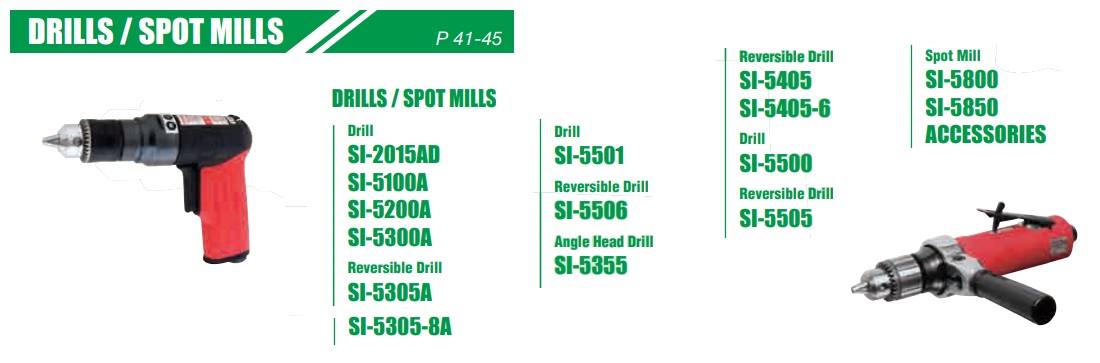 Máy khoan khí nén, mayus khoan hơi, máy khoan sử dụng khí nén, Shinano Drill