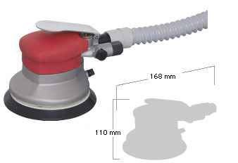 Máy chà nhám đĩa 125mm, máy chà nhám tròn, chà nhám Shinano