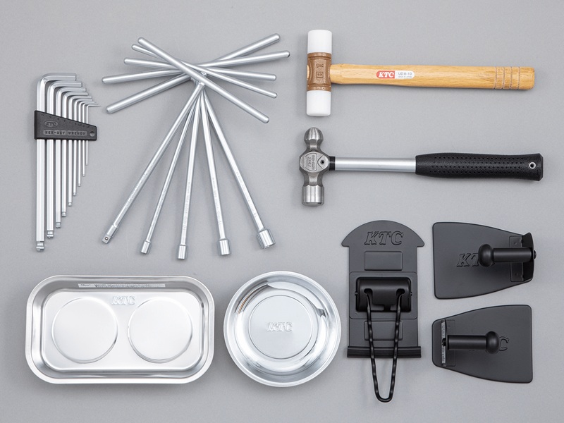 Phụ kiện đi kèm, móc treo tay văn, đĩa từ tính, búa các loại, SK8001EX