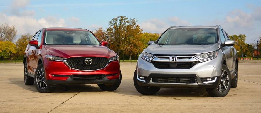 So sánh CR-V của Honda, CX-5 và CR-V, so sánh 2 dòng xe